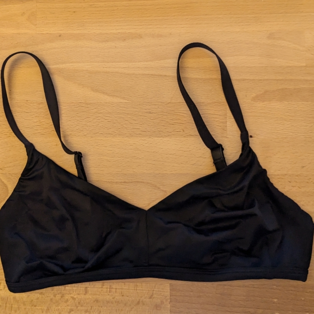 Negative underwear non-wire glace bra in black